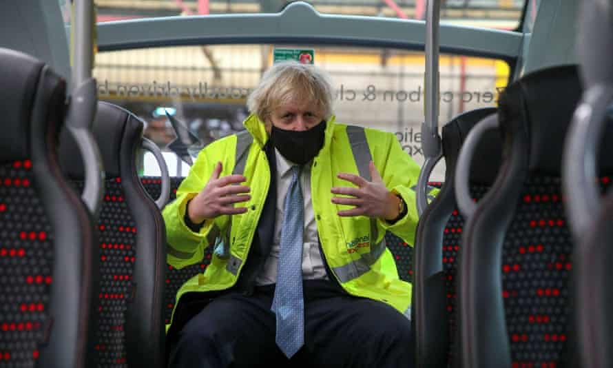 Boris Johnson visits National Express Coventry