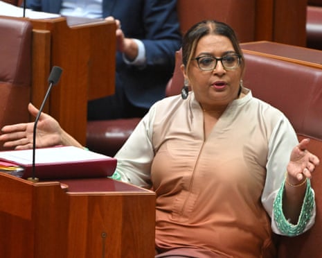 Greens senator Mehreen Faruqi.