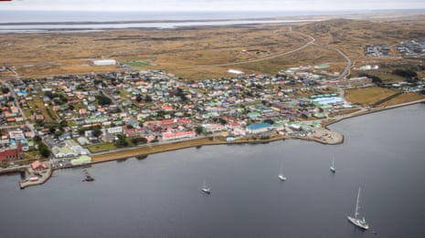 Stanley in the Falkland Islands. Ministers in the UK have condemned Javier Milei’s comments.