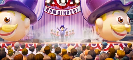 ‘The film draws amusing parallels between the pups’ antagonist, Mayor Humdinger, and another blond North American megalomaniac’ ... PAW Patrol: The Movie.