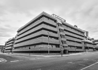 Kentigern House Glasgow, Designed by the Property Services Agency Built 1981–86