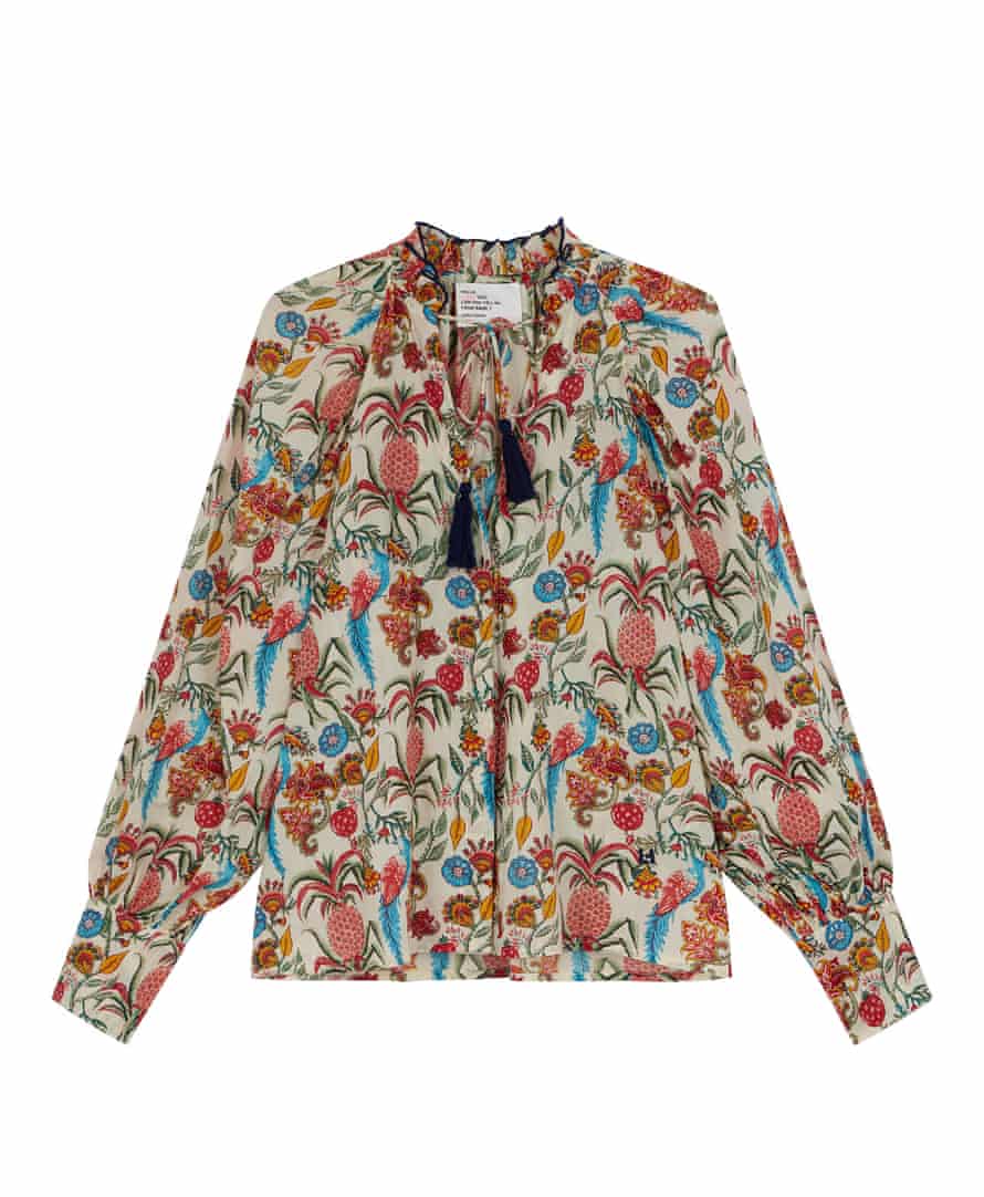 Blooming marvellous: the best printed blouses for summer | Fashion 2 Caris shirt£139, Leonand Harper @Featherandstitch.com