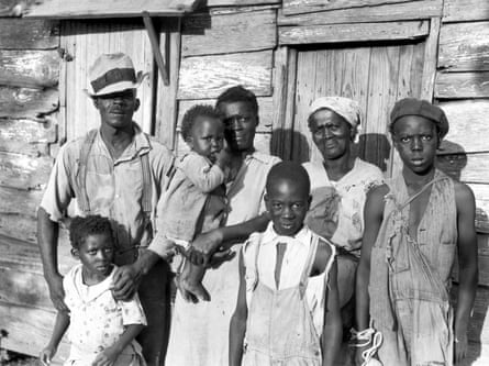 Lewis Hunter, with his family, Lady’s Island, Beaufort, 1936 from A Vision Shared