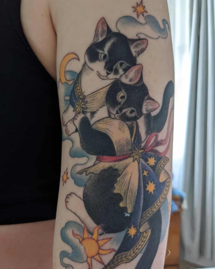 Lucy’s cats Circe and Juno