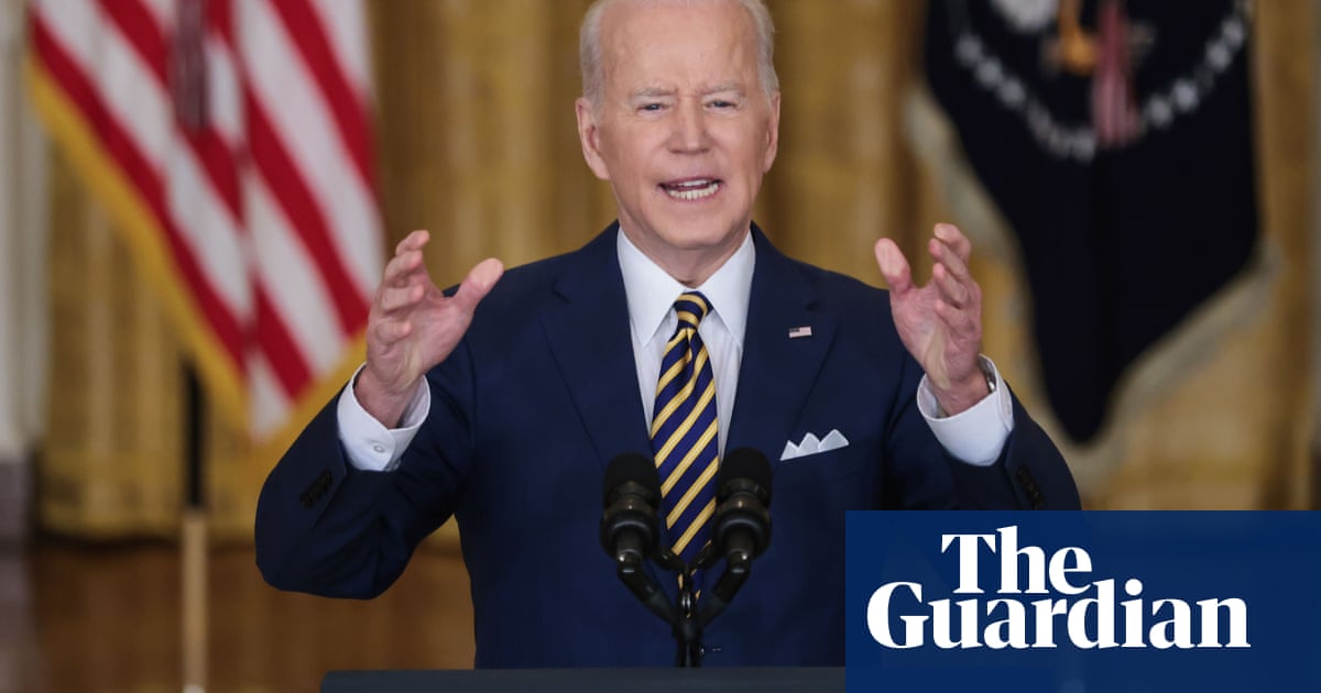 ‘What are the Republicans for?’: Joe Biden says Trump ‘intimidating’ entire party – video