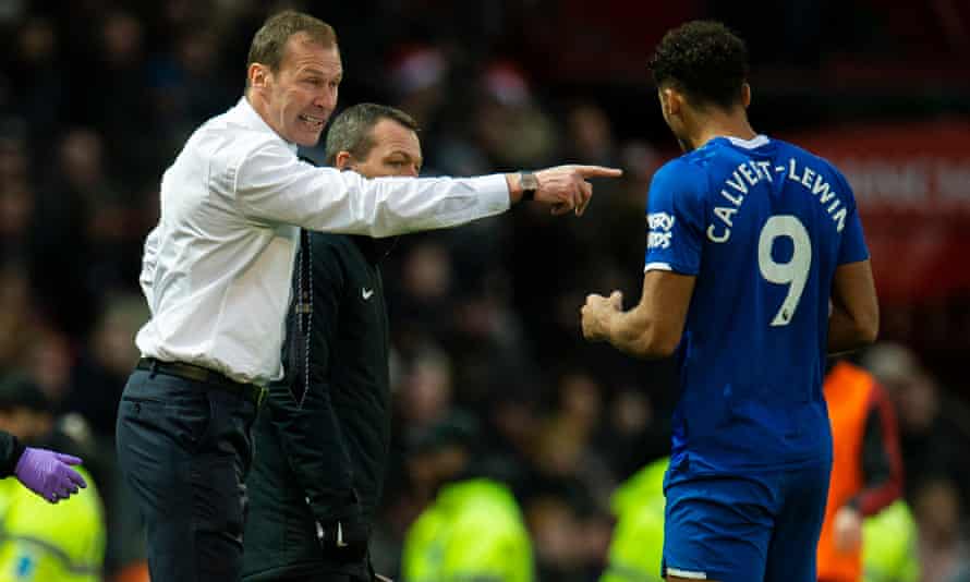 England’s Dominic Calvert-Lewin credited Everton and Scotland stalwart Duncan Ferguson for improving his game.
