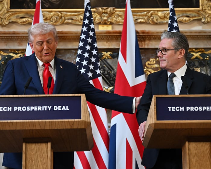 Trump Criticizes Putin at Press Conference with Starmer