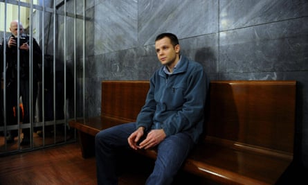 Lukasz Herba in court, where he was sentenced to more than 16 years in jail