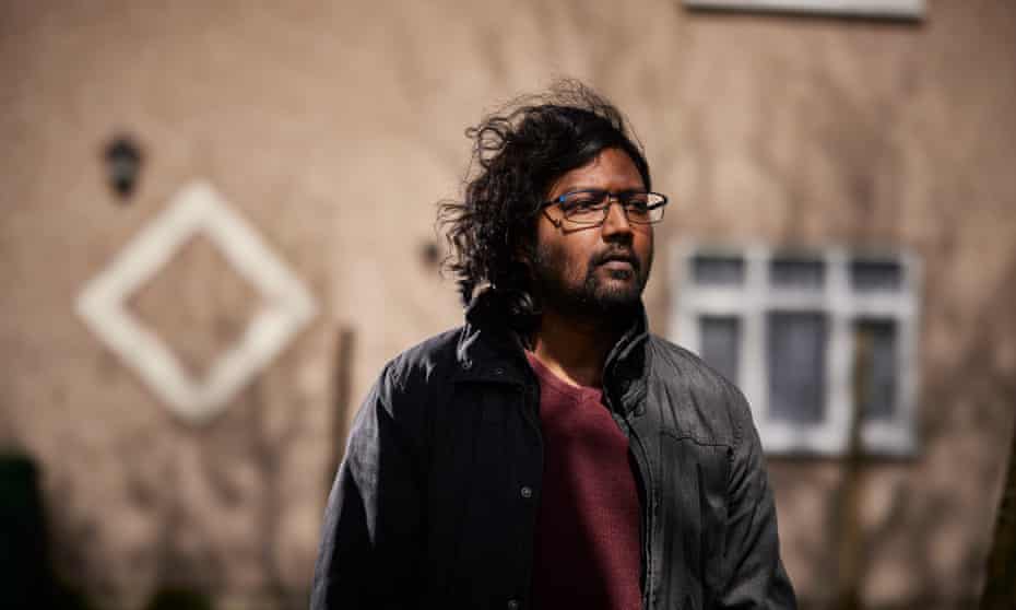 ‘I feel connected to her when I sleep in her bed …’ Kavi in the park where Minna came to walk Penny.
