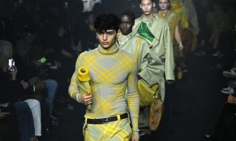Burberry brings it back home with a twist at London fashion week | Burberry  | The Guardian