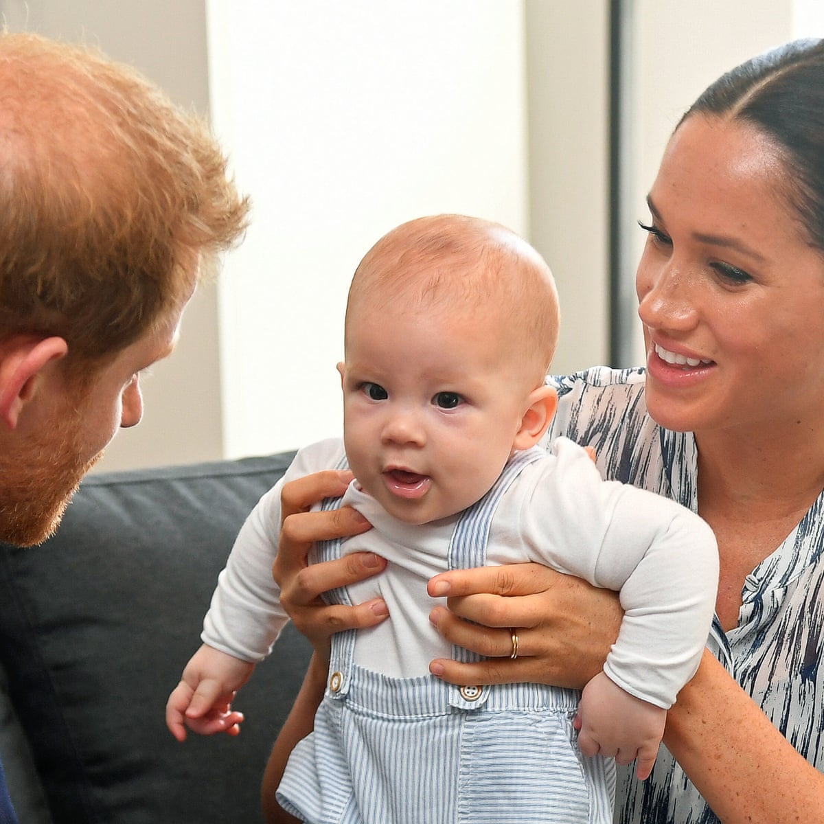 Harry and Meghan put son Archie centre stage in first podcast | Prince  Harry | The Guardian