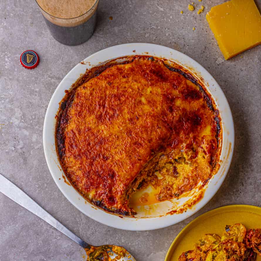 Andi Oliver S Three Cheese And Caramelised Leek Bread And Butter Pudding Cheese The Guardian Andi Oliver S Three Cheese And Caramelised Leek Bread And Butter Pudding Cheese The Guardian
