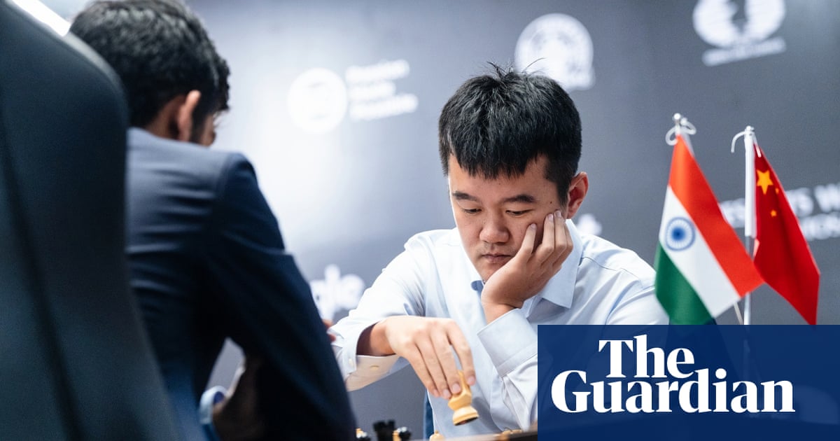 Ding Liren and Gukesh D play to rollercoaster draw in Game 8 of title tilt