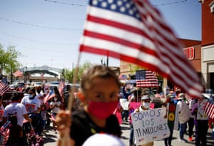 ‘We Are the 11 Million’ march, in El Paso, Texas.