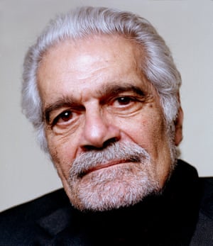 Omar Sharif photographed by Eamonn McCabe for the Guardian, 2004