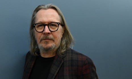 Gary Oldman in London last year for the  25th anniversary re-release of Nil by Mouth, which he wrote, directed and starred in.