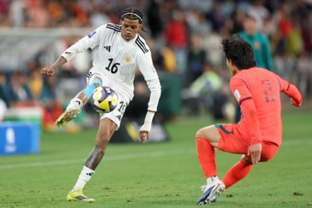 Jearl Margaritha in action against China