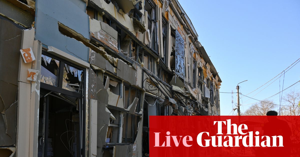 Odesa bears brunt of latest Russian attacks on Ukraine – Europe live