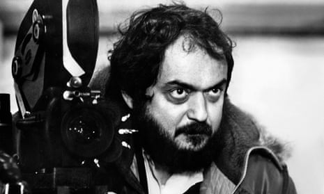 Stanley Kubrick on the set of A Clockwork Orange