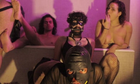 Dissident bodies … a still from a video by Ediy collective, whose queer-themed work explores the nexus of art and pornography.