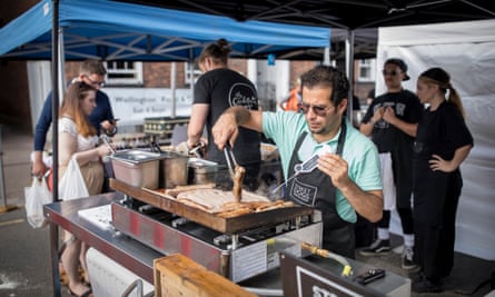 Khaled Wakkaa connected the Street Dogs nutrient stall