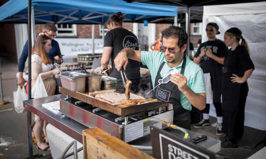 Wakkaa gained work experience on the Street Dogs food stall at the Eat:Wellington food festival in Somerset.
