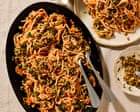 Meera Sodha’s vegan recipe for cold tomato and tahini noodles with peanut, coriander and lime | The new vegan