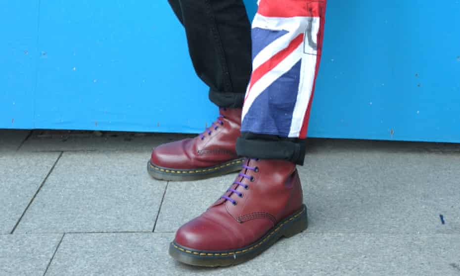 Punk wearing a pair of Dr Martens
