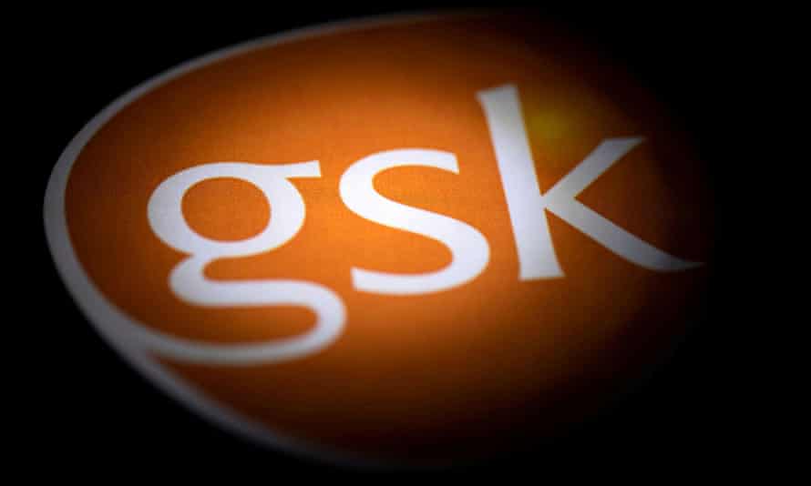 GSK’s logo.