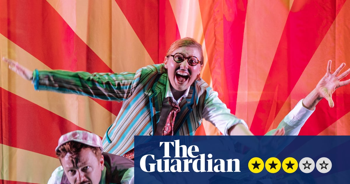 Three Men in a Boat review – quirky novella makes for perky, fun-forward theatre