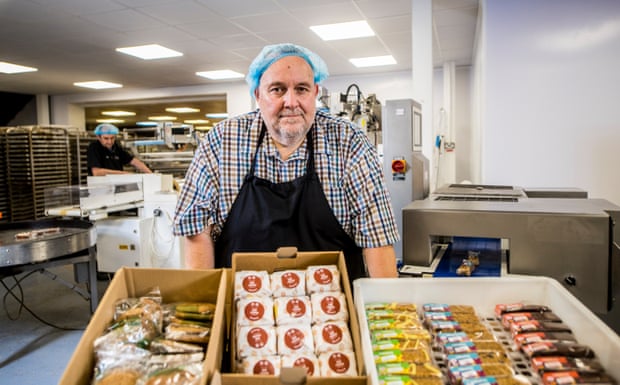 Steve West, propriétaire de la boulangerie The Pudding Compartment