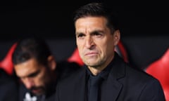 Diego Alonso was sacked by Sevilla