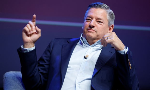Ted Sarandos, chief content officer and co-CEO at Netflix, at the Cannes Lions summit on Thursday.