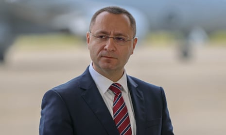 Ukraine ambassador Vasyl Myroshnychenko