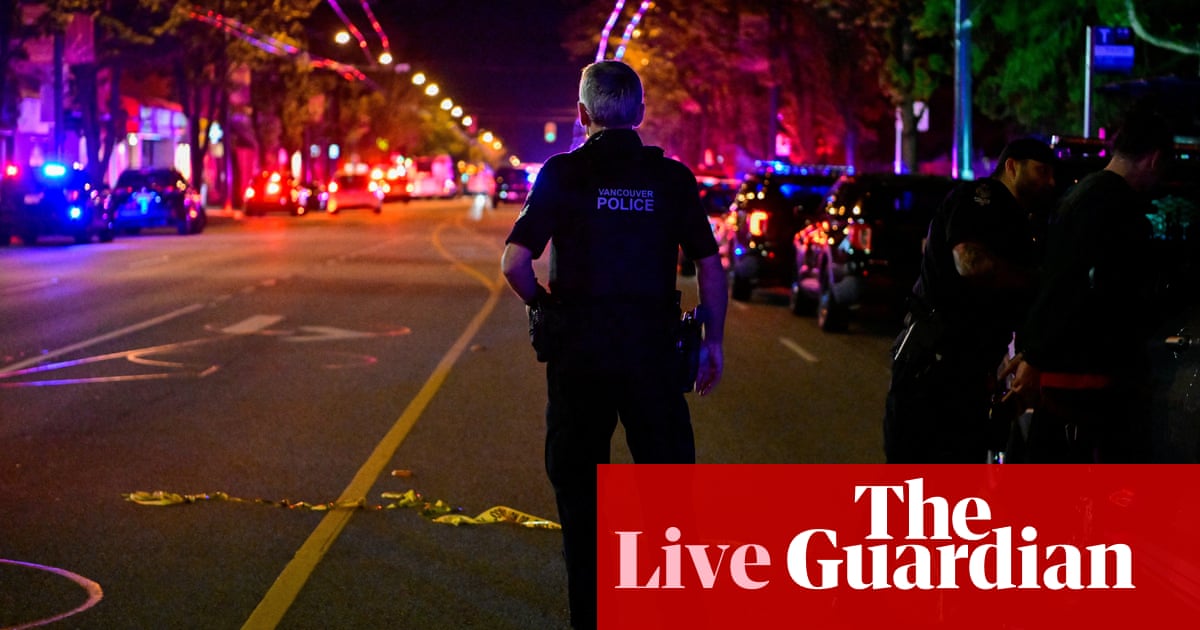 Vancouver street festival: multiple casualties as car is driven into crowds at Lapu Lapu celebrations latest updates