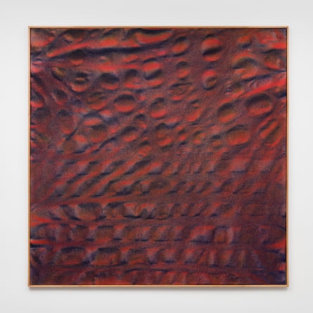 Sunset in Sinai (1980-81), acrylic on canvas, Balraj Khanna
