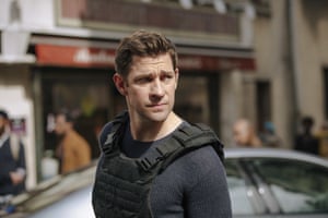 John Krasinski does a bang-up job as Jack Ryan.