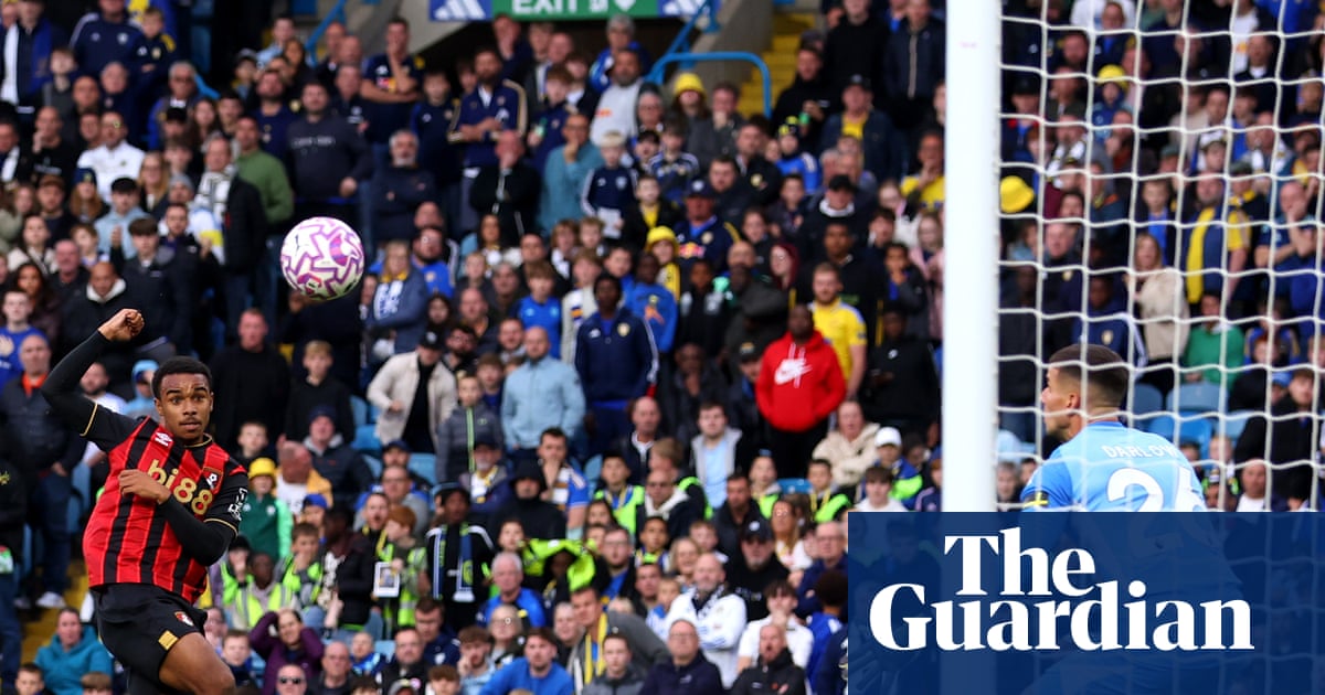 Eli Kroupi's late volley for Bournemouth makes Farke rue Leeds' missed chances