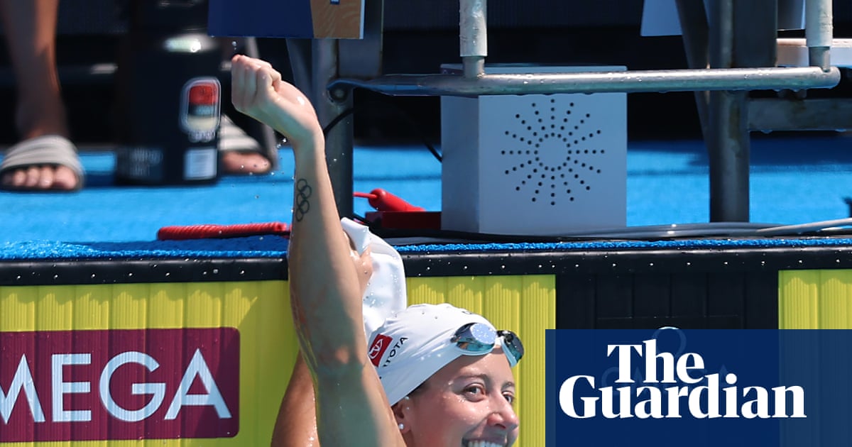 American Kate Douglass reclaims 50m freestyle world record at Pan Pacs