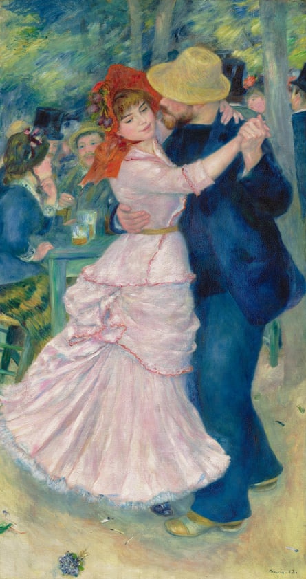 Dance at Bougival, 1883, by Pierre-Auguste Renoir.