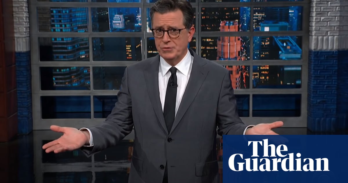 Colbert on infrastructure: ‘Quicker load times for QAnon conspiracy theories’
