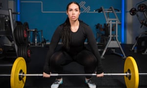 ‘I fell in love with weight training’ … White.