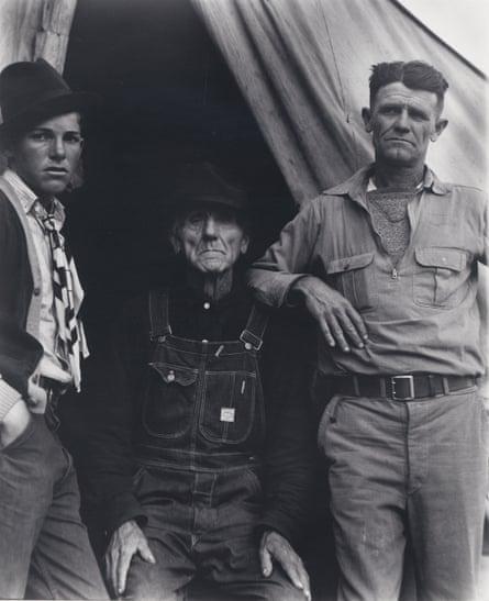 ‘Her form of reportage is nothing less than portraiture’: Three Generations of Texans, now Drought Refugees (c1935)