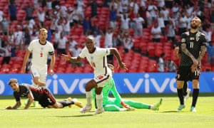 Sterling celebrates scoring