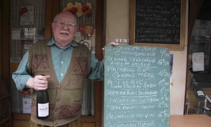 Le Sancerre owner Jean-Louis Guillaume; 37 years into the job and counting.