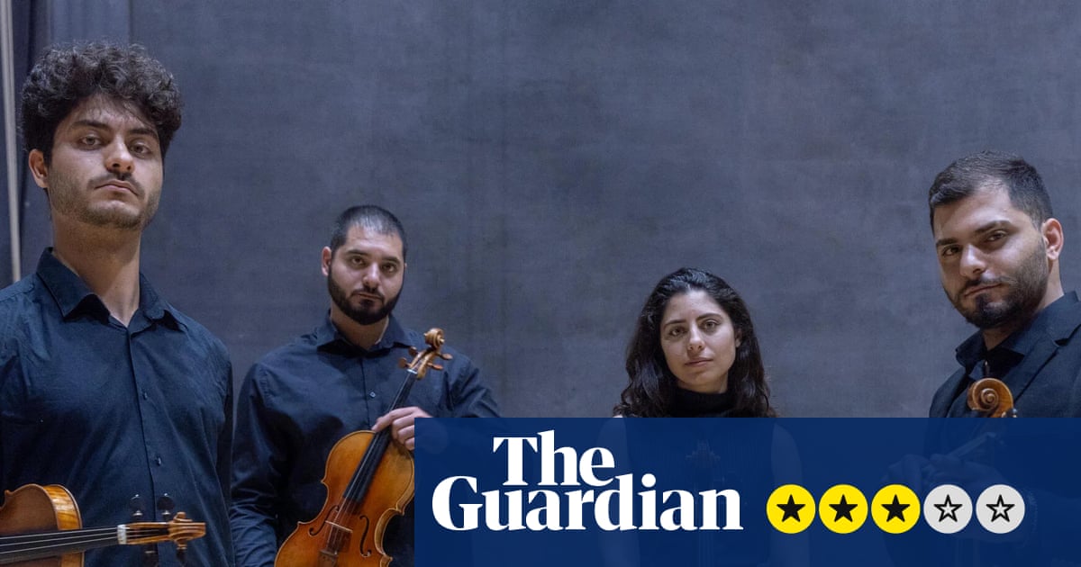 Galilee String Quartet review Palestinian ensemble improvise their signature east-west blend