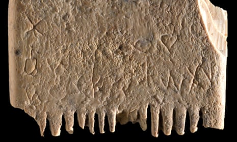 Oldest known sentence written in first alphabet discovered – on a head-lice comb | Language | The Guardian
