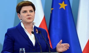 Polish prime minister Beata Szydło