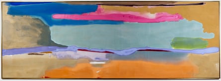April Mood, 1974 by Helen Frankenthaler. Courtesy of ASOM Collection © Helen Frankenthaler Foundation, Inc/ARS, NY and DACS, London 2022