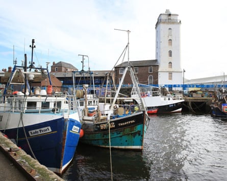 ‘Import and export of talent’ … North Shields Fish Quay.